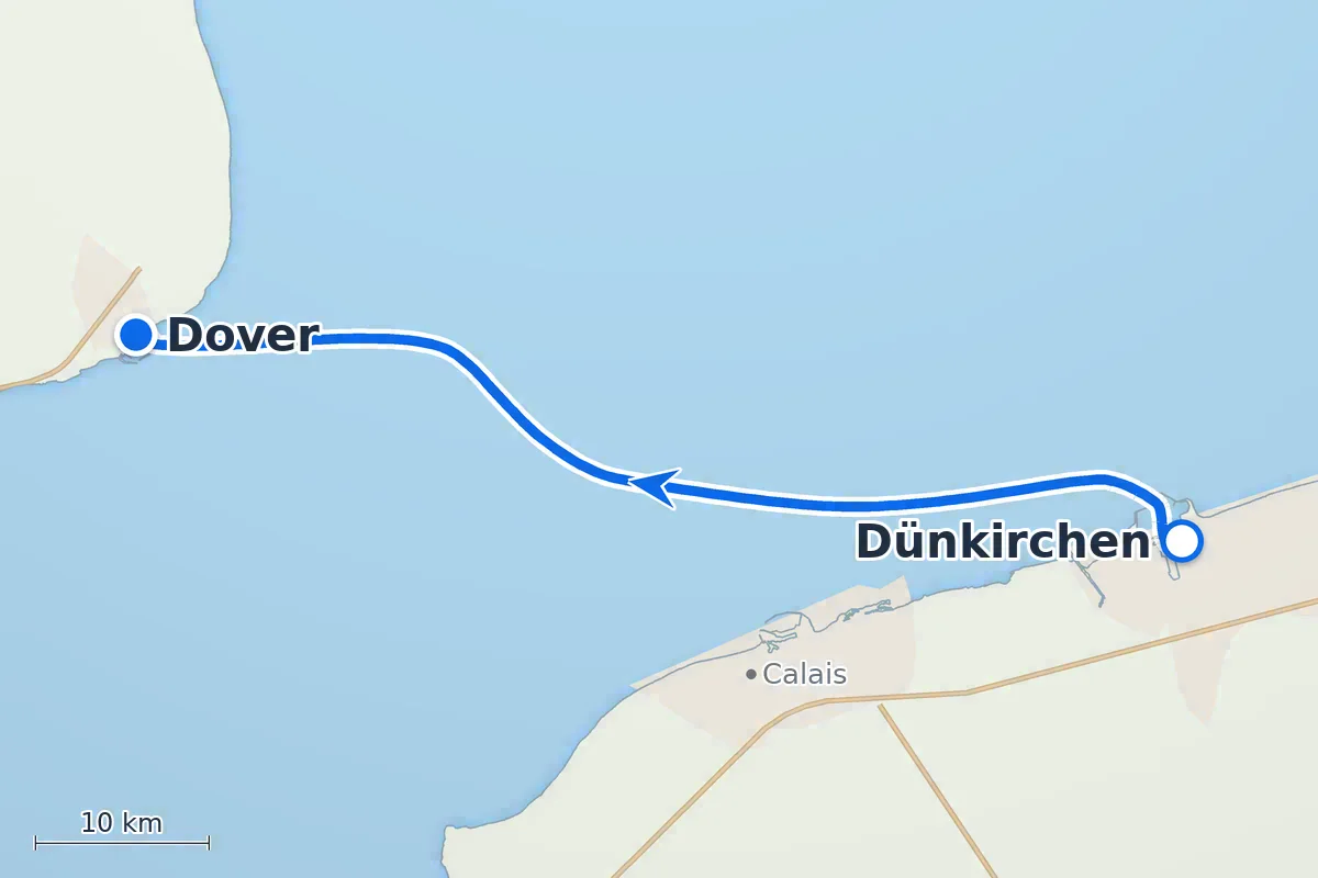 Dünkirchen - Dover